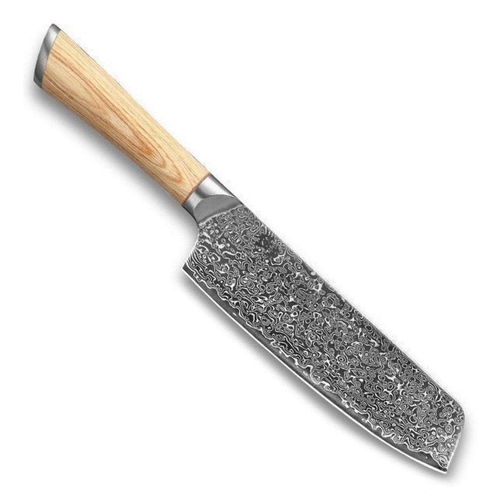 67-Layer Damascus Steel V Gold Chef Knifes - Weriion