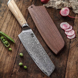 67-Layer Damascus Steel V Gold Chef Knifes - Weriion
