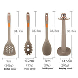 7-Piece Silicone Cooking Utensils Set - Weriion