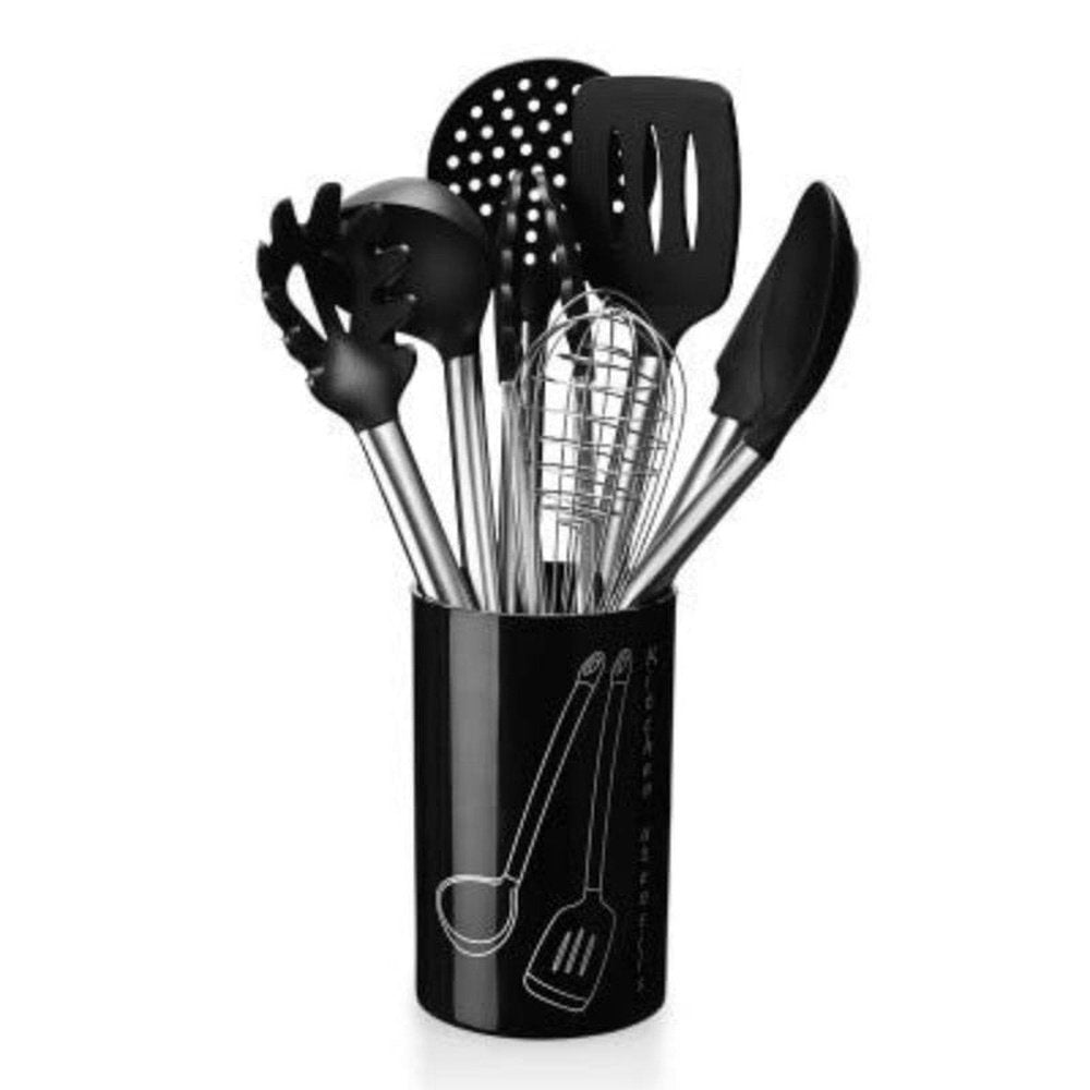 9PCS Silicone Kitchenware Kitchen Tools Cooking Utensil Set - Weriion