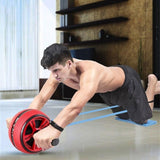 Abdominal Wheel Fitness Equipment Home Exercise Belly Core Trainer - Weriion