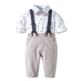 Adorable Gentleman Clothing Set For Boys - Weriion