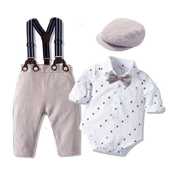 Adorable Gentleman Clothing Set For Boys - Weriion