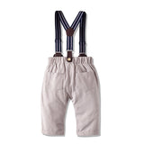 Adorable Gentleman Clothing Set For Boys - Weriion