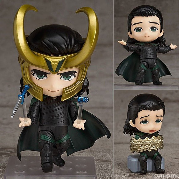 Anime Marvel Avengers Loki In Movie Thor 10 cm Action Figure Toy - Weriion