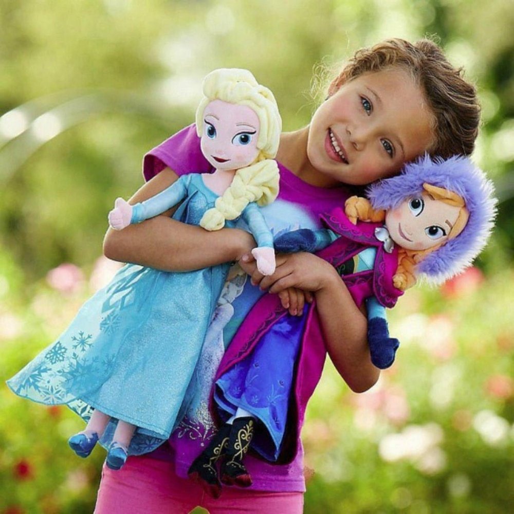 Anna & Elsa Frozen Movie Plush Toys - Weriion