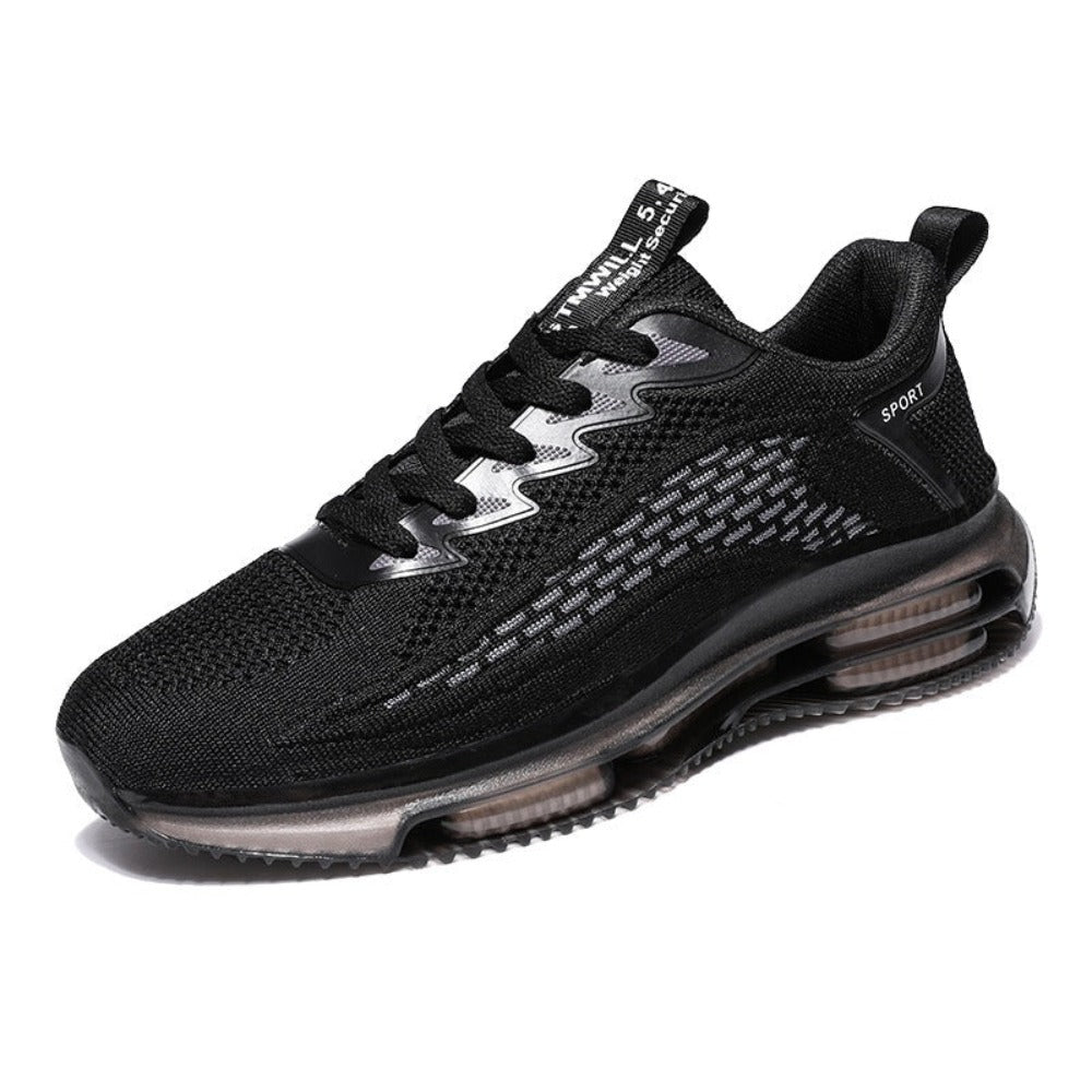 Anti-Slip PU Leather Running Shoes - Weriion