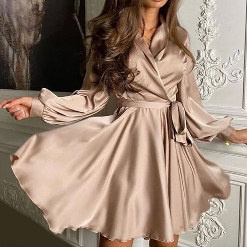 Autumn Fashion Party Dress - Weriion