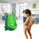 Baby Boy Potty Toilet Training Frog Children Stand Vertical Urinal Boys Wall-Mounted - Weriion