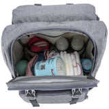 Baby Diaper Bag With USB Interface Large Capacity And Changing Pad - Weriion