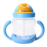 Baby Feeding Bottle With Straw & Handles - Weriion