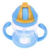 Baby Feeding Bottle With Straw & Handles - Weriion
