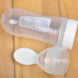 Baby Silicone Squeezing Milk Feeding Bottle - Weriion