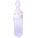 Baby Silicone Squeezing Milk Feeding Bottle - Weriion