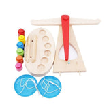 Balance Scale With 6 Weights Preschool Educational Toy - Weriion