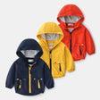 Boys Hooded Wind Resistant Jacket - Weriion