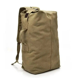 Canvas Fabric Hiking Backpack With Large Capacity - Weriion