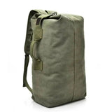 Canvas Fabric Hiking Backpack With Large Capacity - Weriion