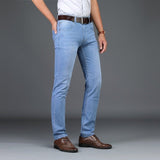 Casual Slim Fit High Stretch Jeans For Men - Weriion