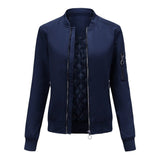 Casual Thin Polyester Jacket For Women - Weriion