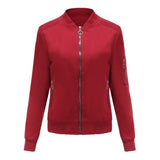 Casual Thin Polyester Jacket For Women - Weriion