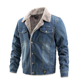 Casual Winter Denim Jacket - Weriion