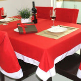 Christmas Chair Covers & Tablecloth - Weriion