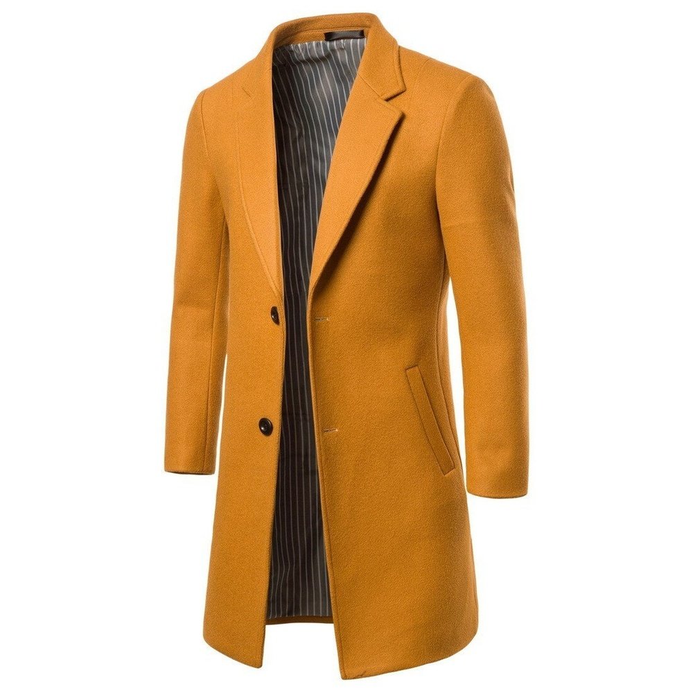 Comfortable Wool Coat For Men - Weriion