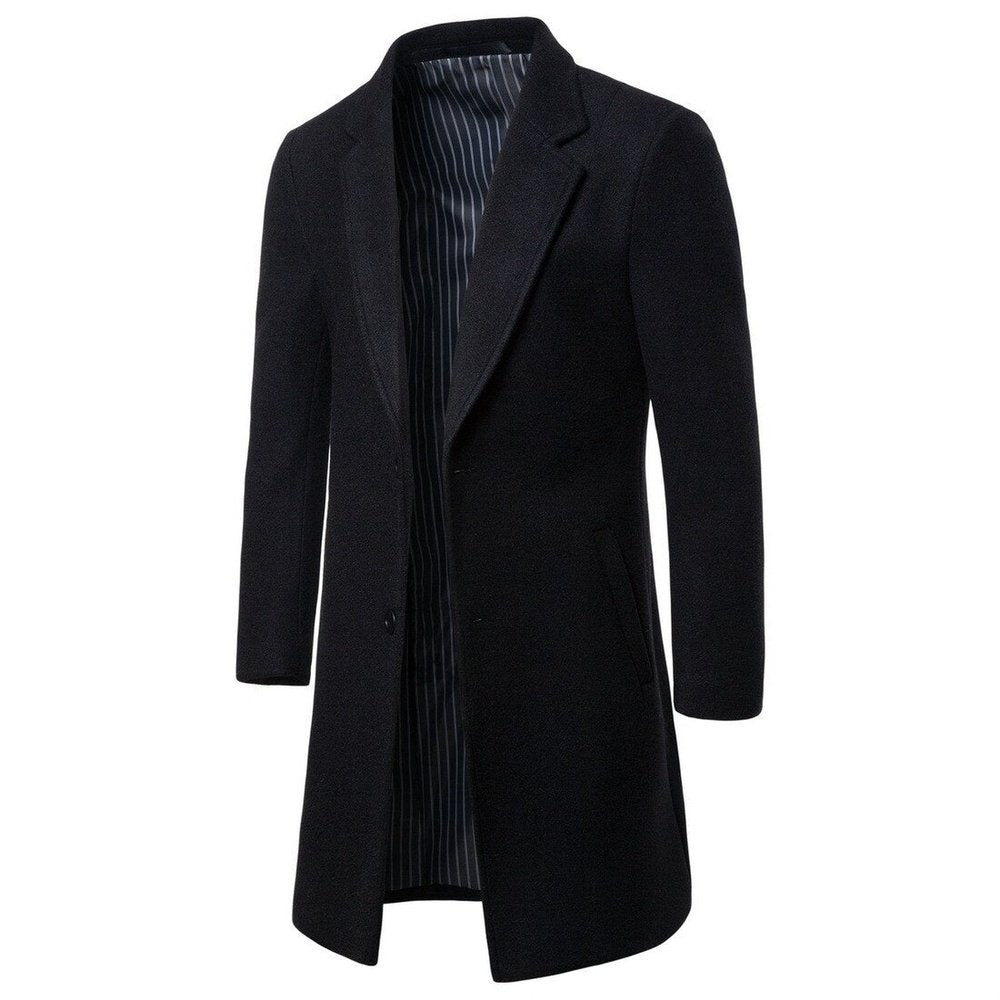 Comfortable Wool Coat For Men - Weriion