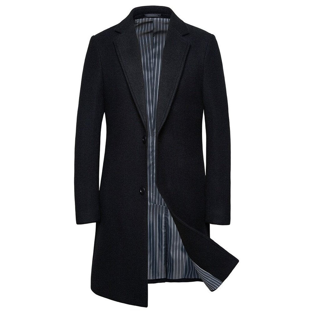 Comfortable Wool Coat For Men - Weriion