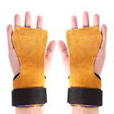 Cowhide Weightlifting Gloves For Stronger Grip - Weriion