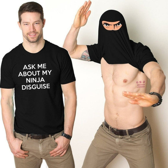 Creative Funny Ninja T-Shirt - Weriion