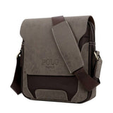 Crossbody PU Leather Shoulder Bag For Men - Weriion
