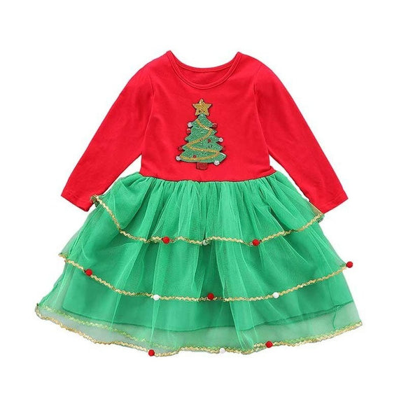 Cute Christmas Clothing Set For Girls - Weriion