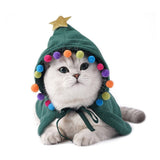 Cute Christmas Tree Capes For Dogs & Cats - Weriion