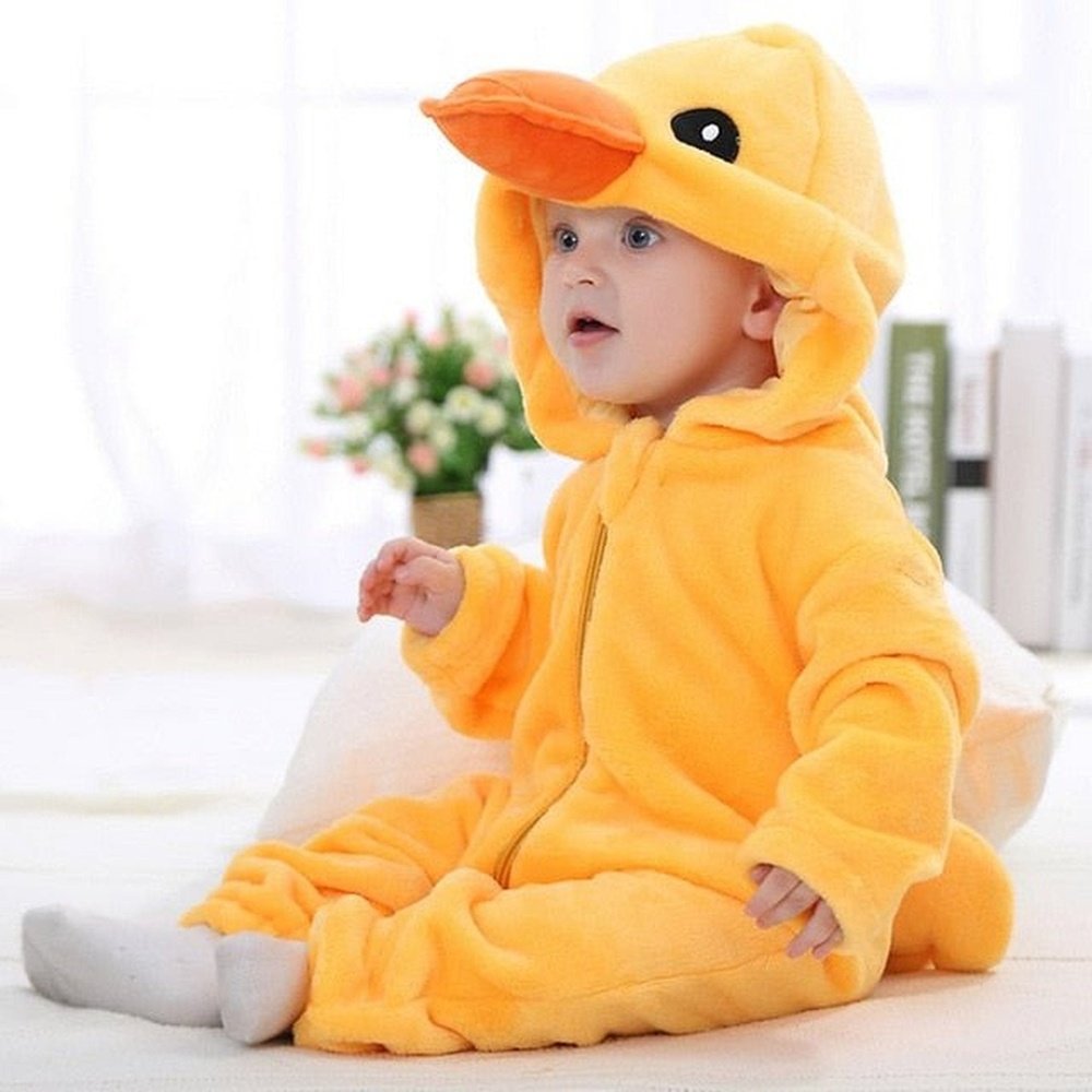 Cute One Piece Unisex Baby Outfit - Weriion