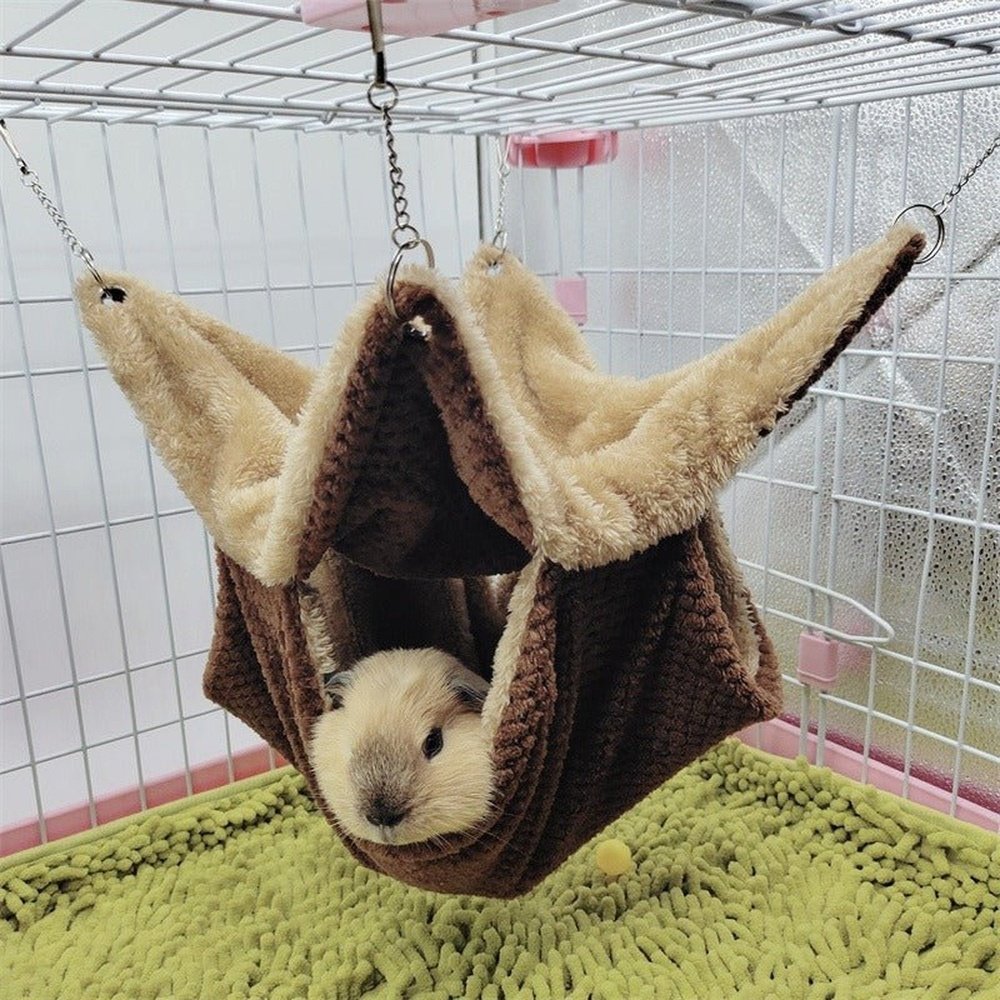 Double Layer Velvet Pet Hammock - Weriion