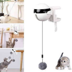 Electric Automatic Inreractive Lifting Cat Ball Toy - Weriion
