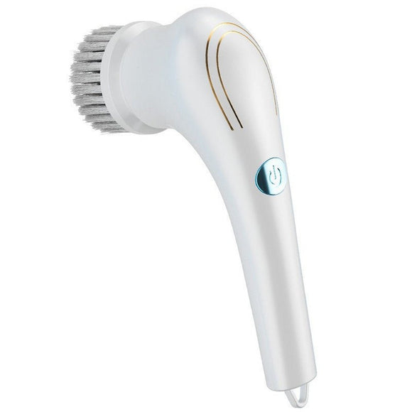 Electric Cleaning Brush With 5 Cleaning Heads - Weriion