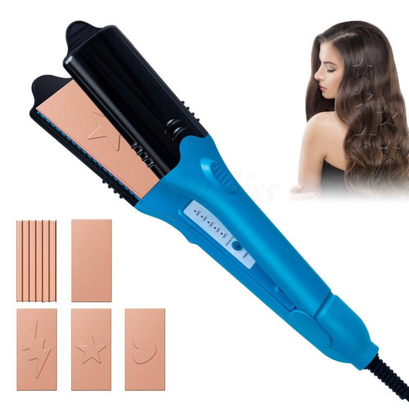 Electric Hair Straightener With LED Display - Weriion