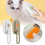 Electric Steam Brush Pet Grooming Comb - Weriion