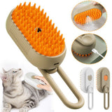 Electric Steam Brush Pet Grooming Comb - Weriion