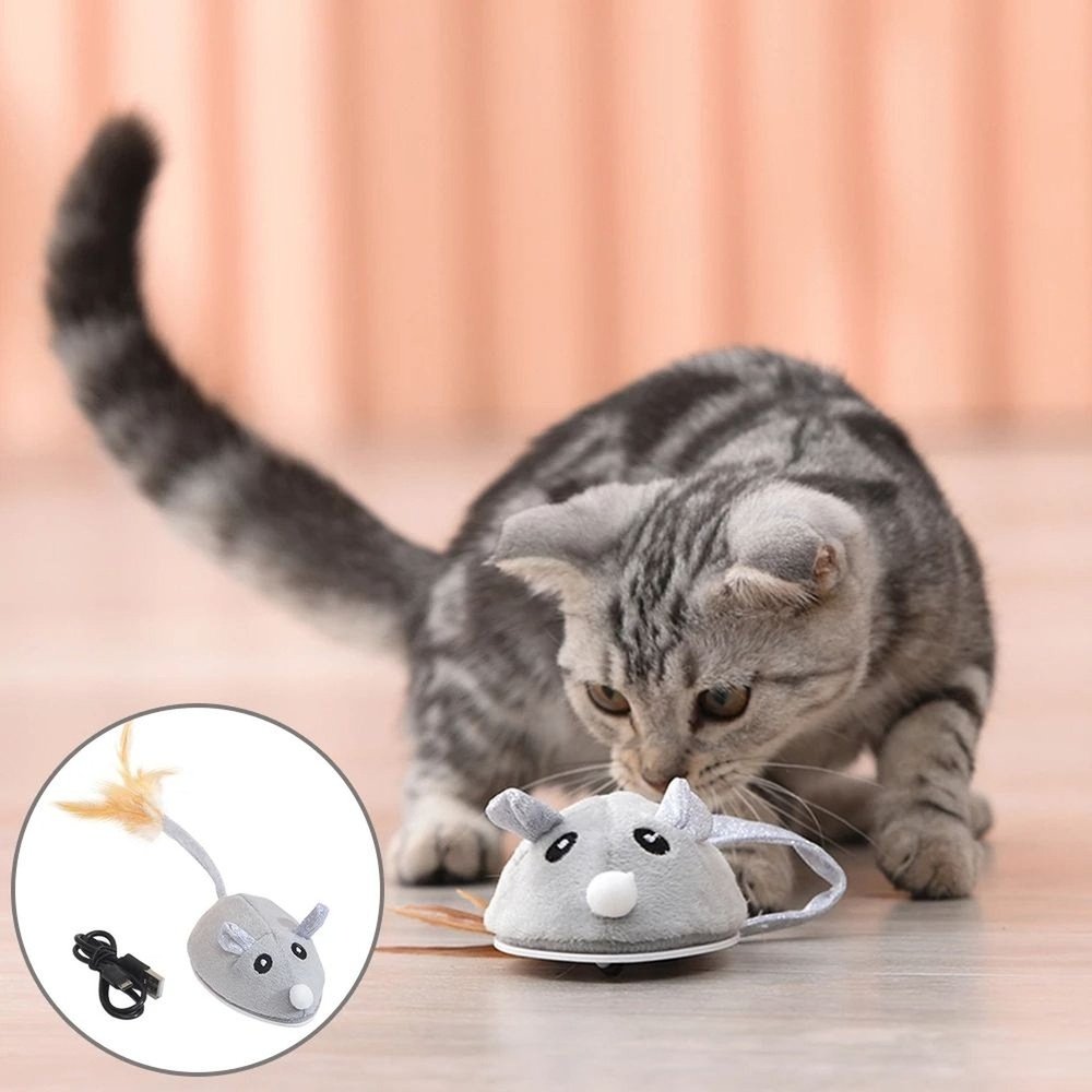 Electric USB Rechargeable Mouse Cat Toy - Weriion