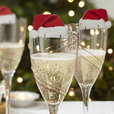 Elegant Christmas Wine Glass Decorations - Weriion