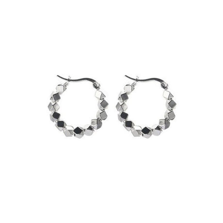 Elegant Geometric S925 Sterling Silver Earrings - Weriion