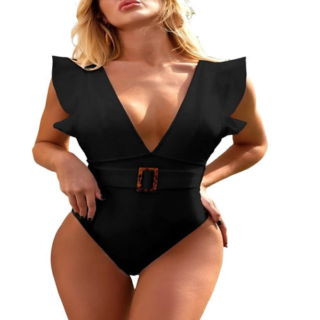 Elegant One Piece Swimsuit - Weriion