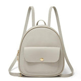 Elegant Small PU Leather Backpack For Women - Weriion