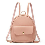 Elegant Small PU Leather Backpack For Women - Weriion