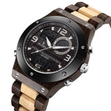 Elegant Wooden Wristwatch For Men - Weriion