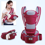 Ergonomic Baby Carrier With 4 Different Carrying Positions For Babies Between 0-48 Months - Weriion